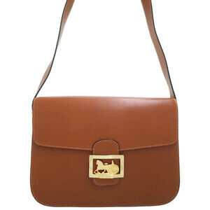 Celine Carriage Buckle Shoulder Bag